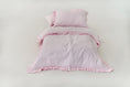 Завантажити зображення в переглядач галереї, Комплект постільної білизни з вареної бавовни — Рожевий, 100% бавовна