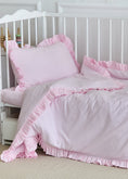 Завантажити зображення в переглядач галереї, "Рожевий" постільна білизна з вареної бавовни