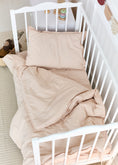 Завантажити зображення в переглядач галереї, "Бежевий" постільна білизна з вареної бавовни