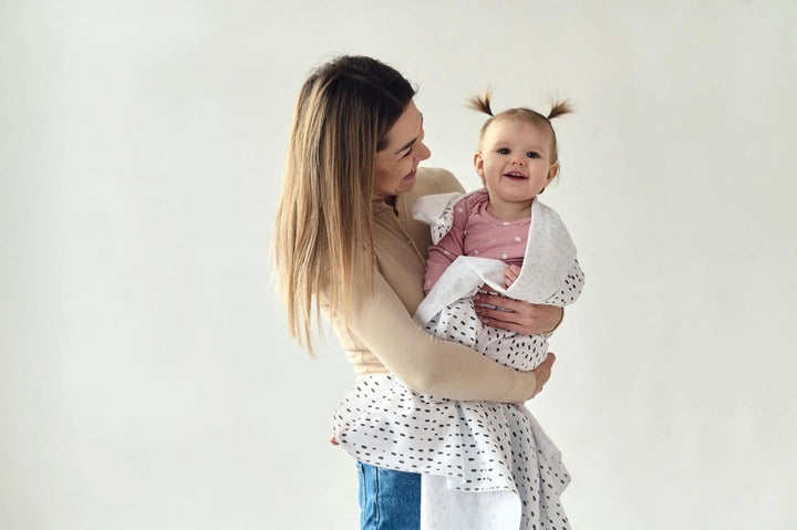 Пелюшка з органічної фланелі "Рожевий леопард", виробник Fabrikkids, Україна