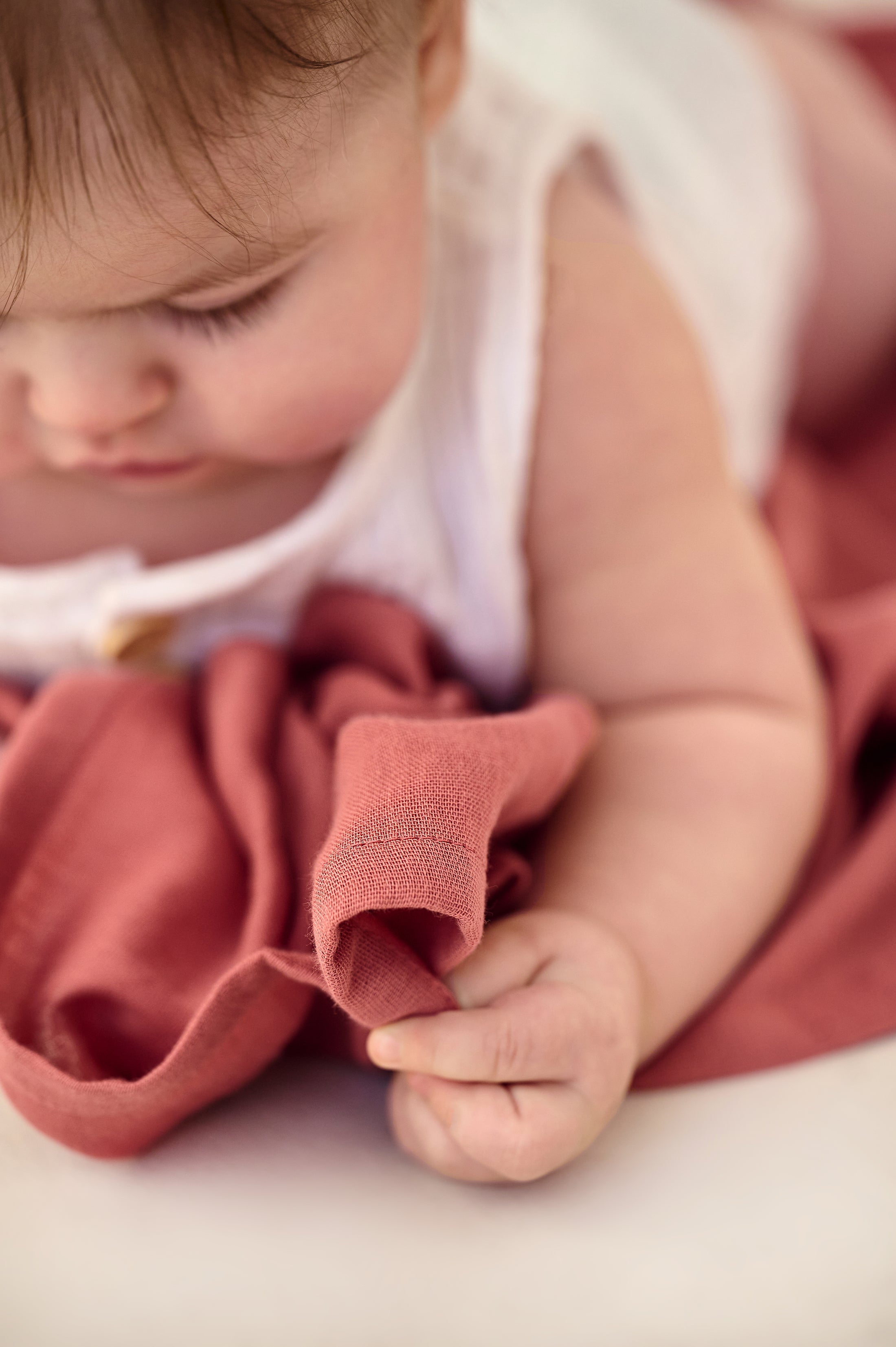 Набір муслінових пелюшок “Крапочки” — органічна тканина, 50% бавовна + 50% бамбук