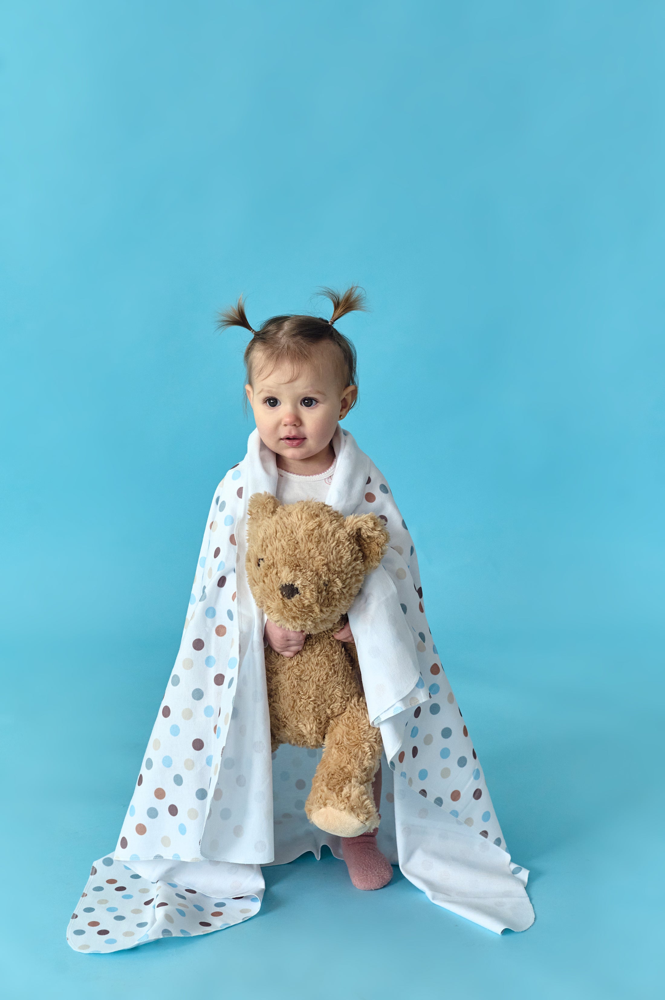 Пелюшка з органічної фланелі "Зірочки" , виробник Fabrikkids,Україна