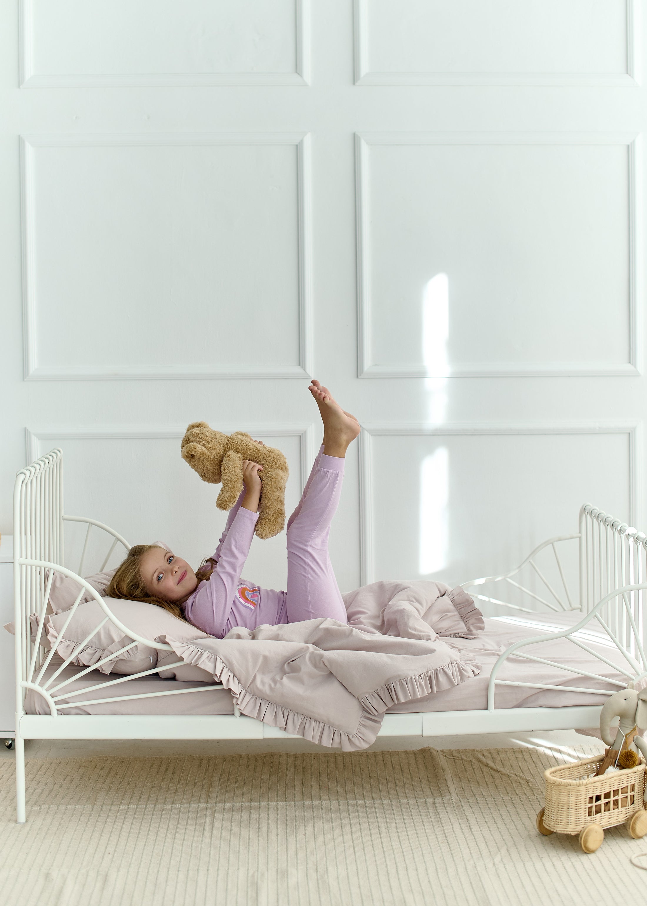 "Мокко" постільна білизна з вареної бавовни