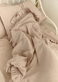 Завантажити зображення в переглядач галереї, "Бежевий" постільна білизна з вареної бавовни
