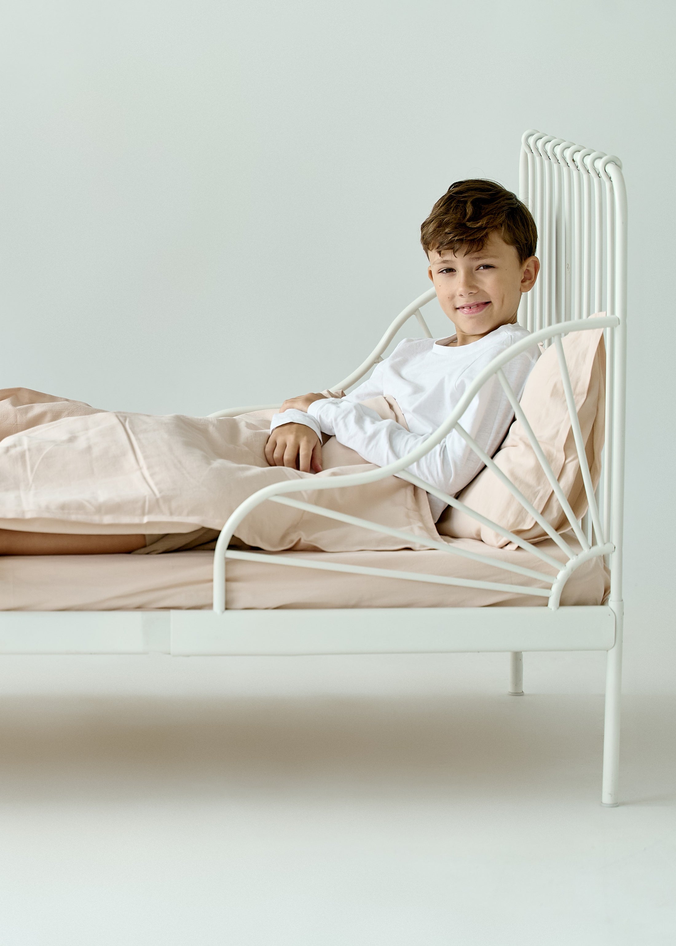 "Бежевий" постільна білизна з вареної бавовни