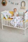 Load image into Gallery viewer, Бортики-подушки "Друзі Діно" виробник Fabrikkids (Україна), преміум якість
