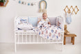 Load image into Gallery viewer, Бортики-подушки "Повітрянний транспорт" виробник Farbikkids (Україна), преміум якість
