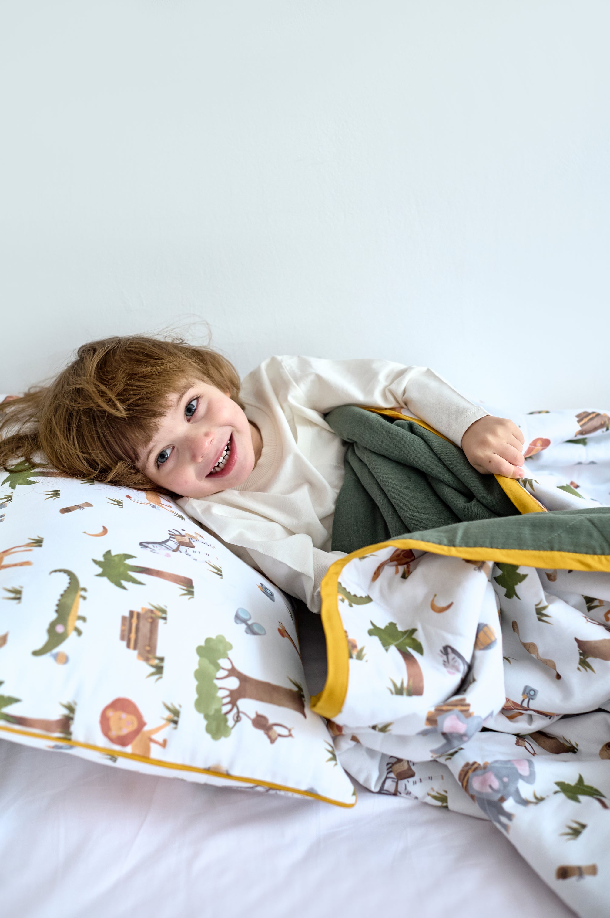 Набір ковдра та наволочка "Джунглі"