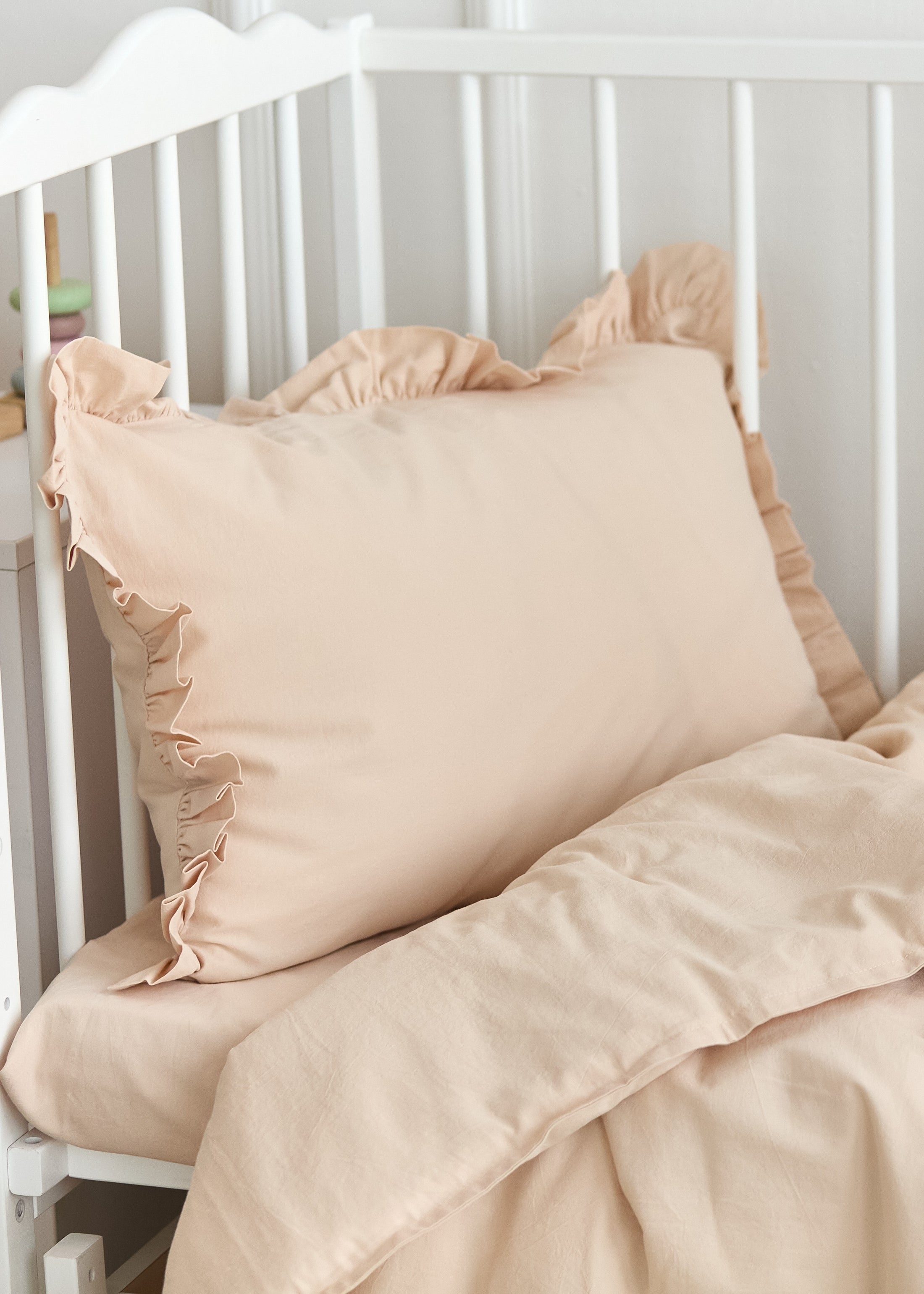 "Бежевий" постільна білизна з вареної бавовни