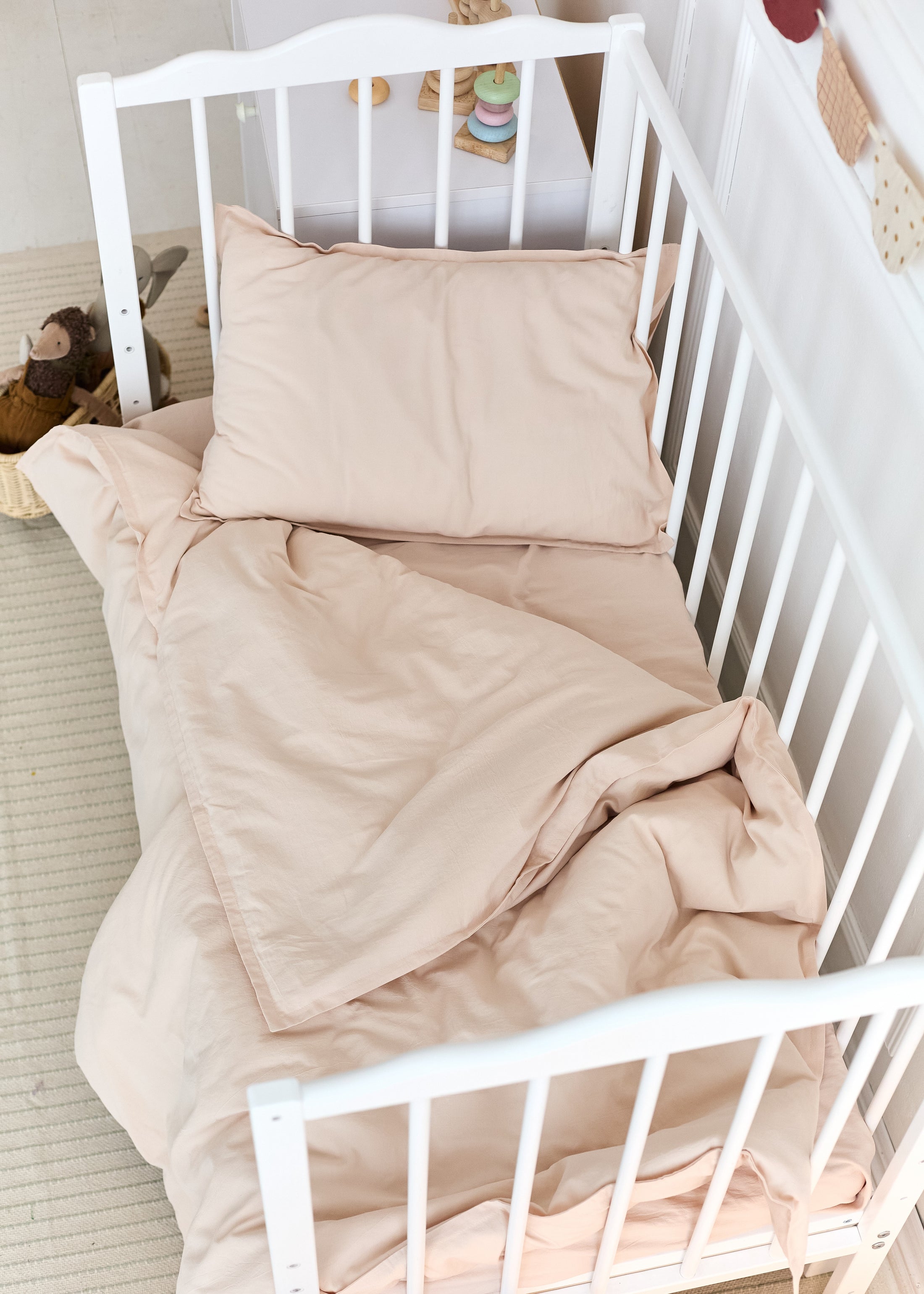 "Бежевий" постільна білизна з вареної бавовни