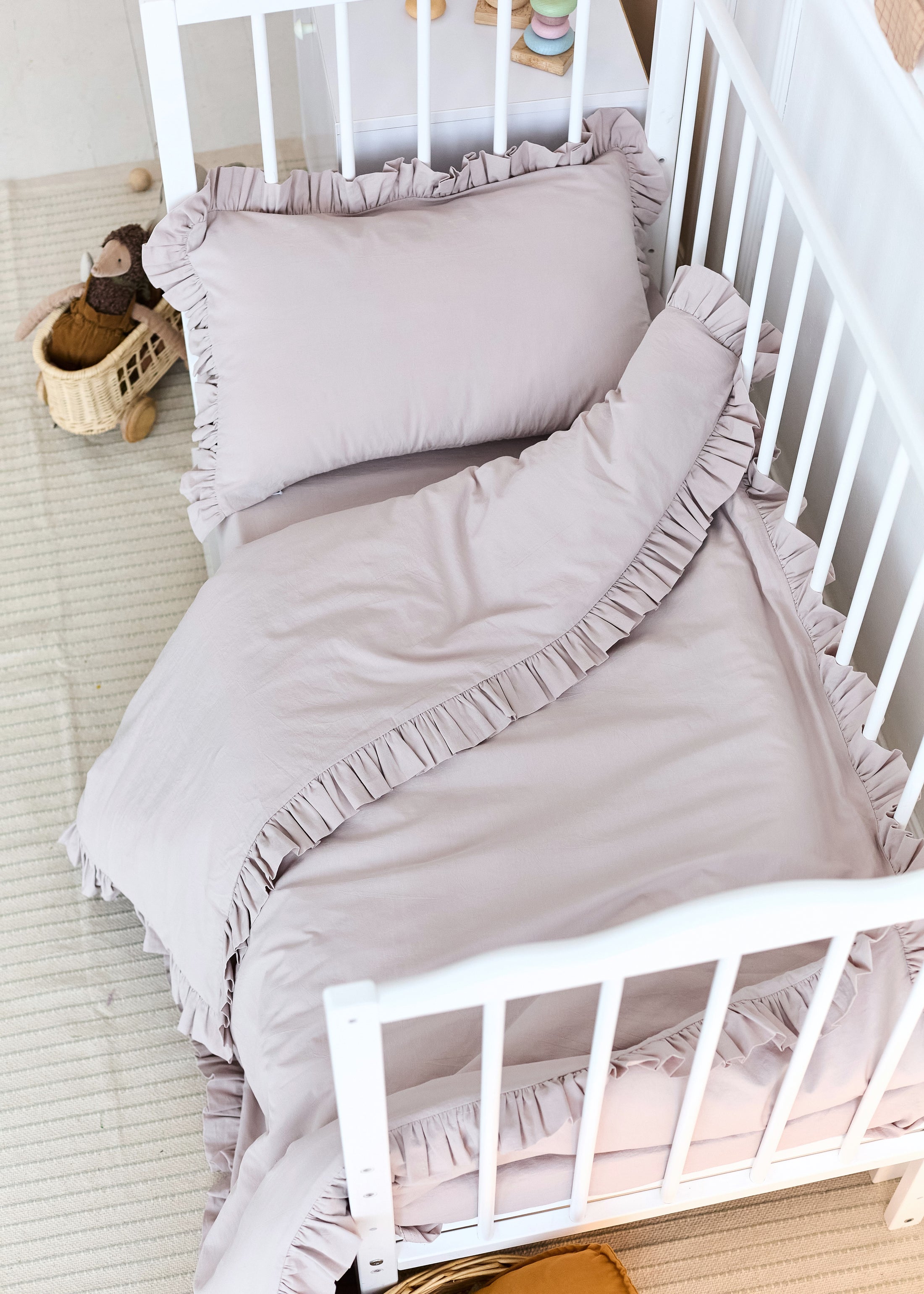 "Мокко" постільна білизна з вареної бавовни