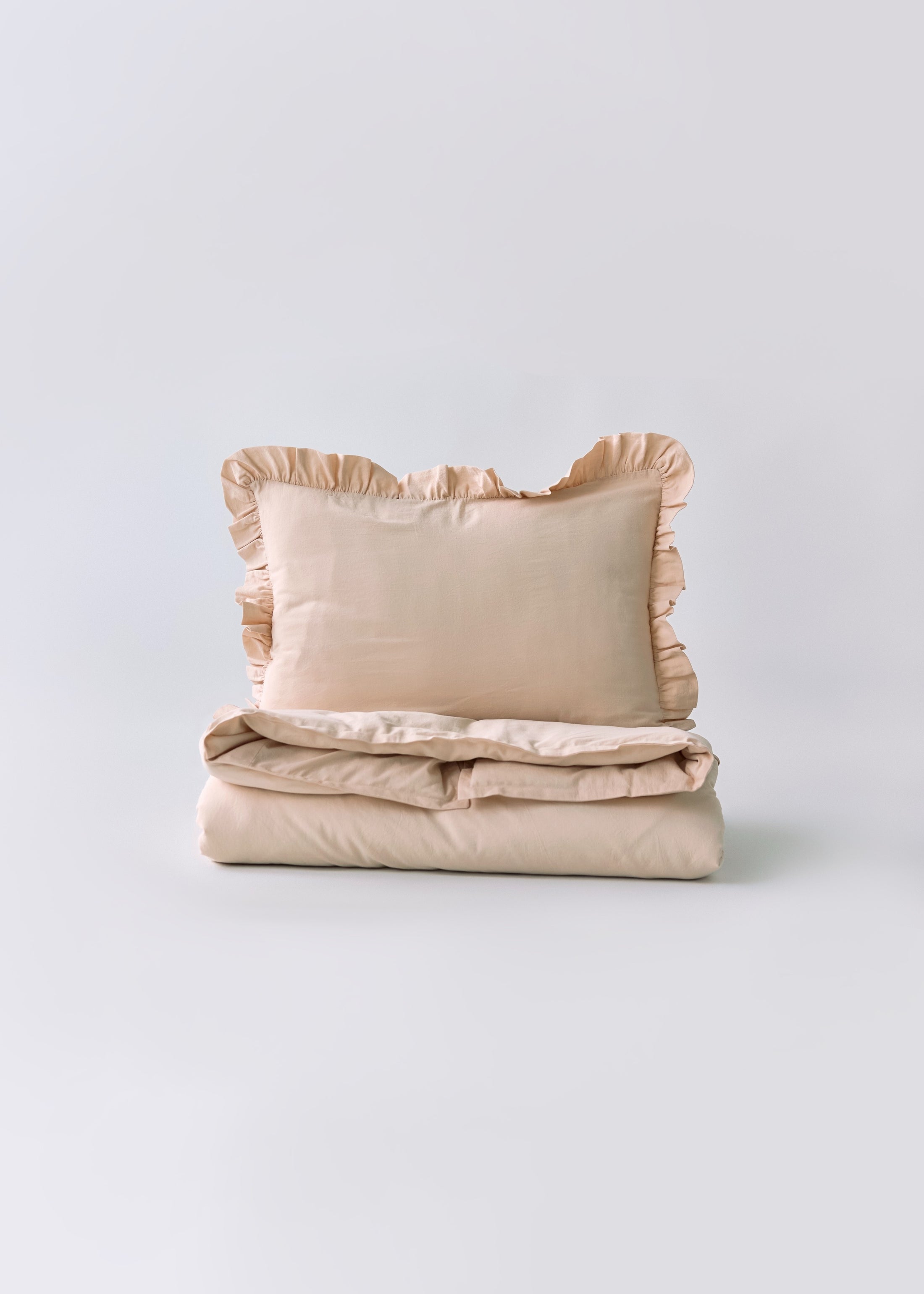 "Бежевий" постільна білизна з вареної бавовни