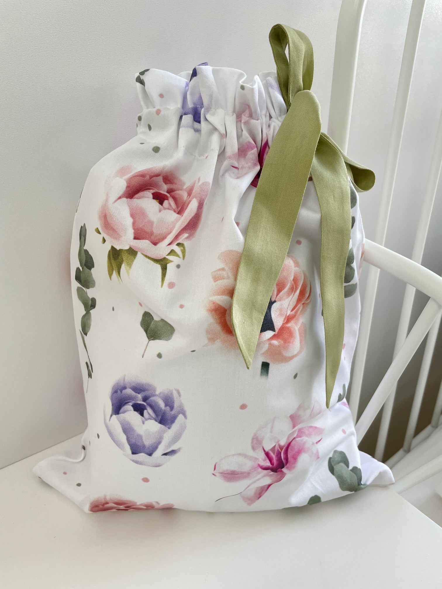 Комплект постільної білизни "Акварильні квіточки" Сатин