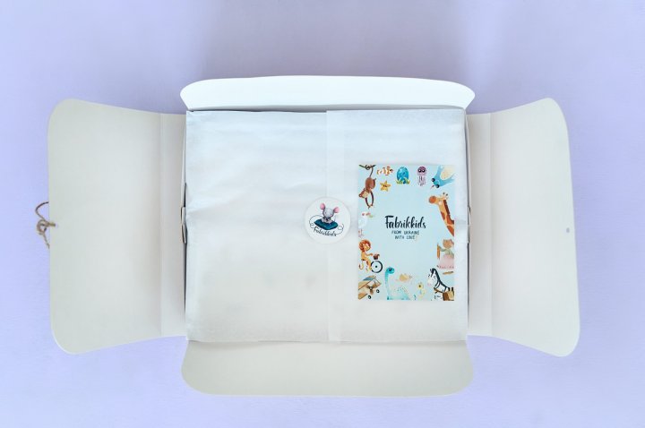 Набір пелюшок з органічного муслину "Рожевий леопард", 95/120 SALE - 30%